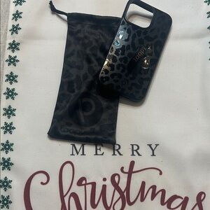 Loopy Case Black Leopard Phone Case